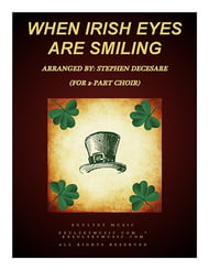 When Irish Eyes Are Smiling Two-Part Mixed choral sheet music cover Thumbnail